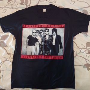 Vintage rollingstones concert t shirt
